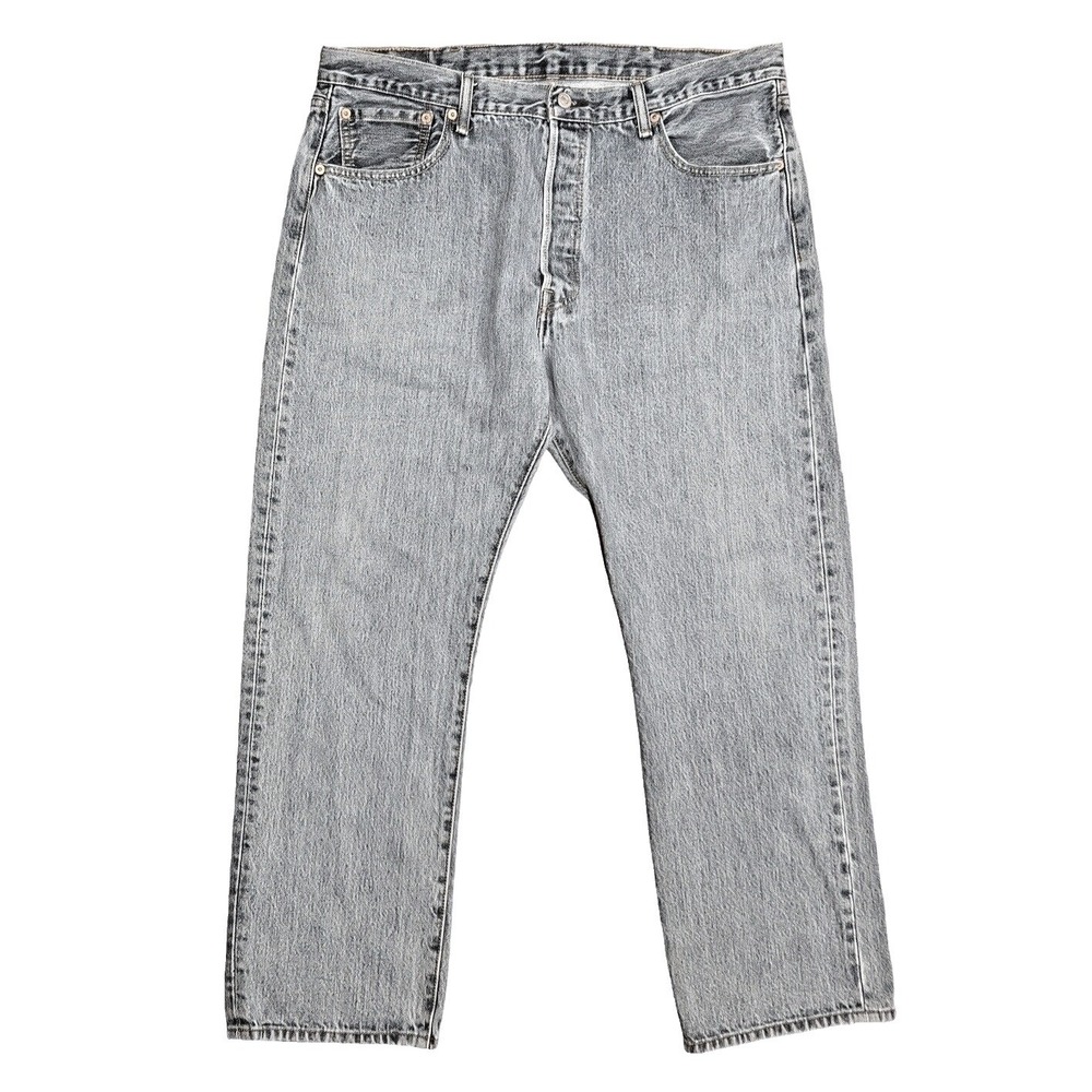 Levi's 501 Original Fit Jeans Men 38x29 Medium Stonewash Button Fly Straight